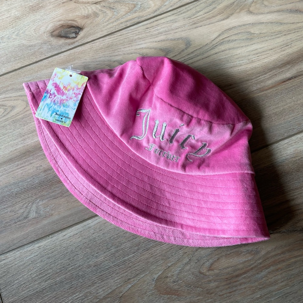 Juicy Couture Pink Bucket Hat NWT